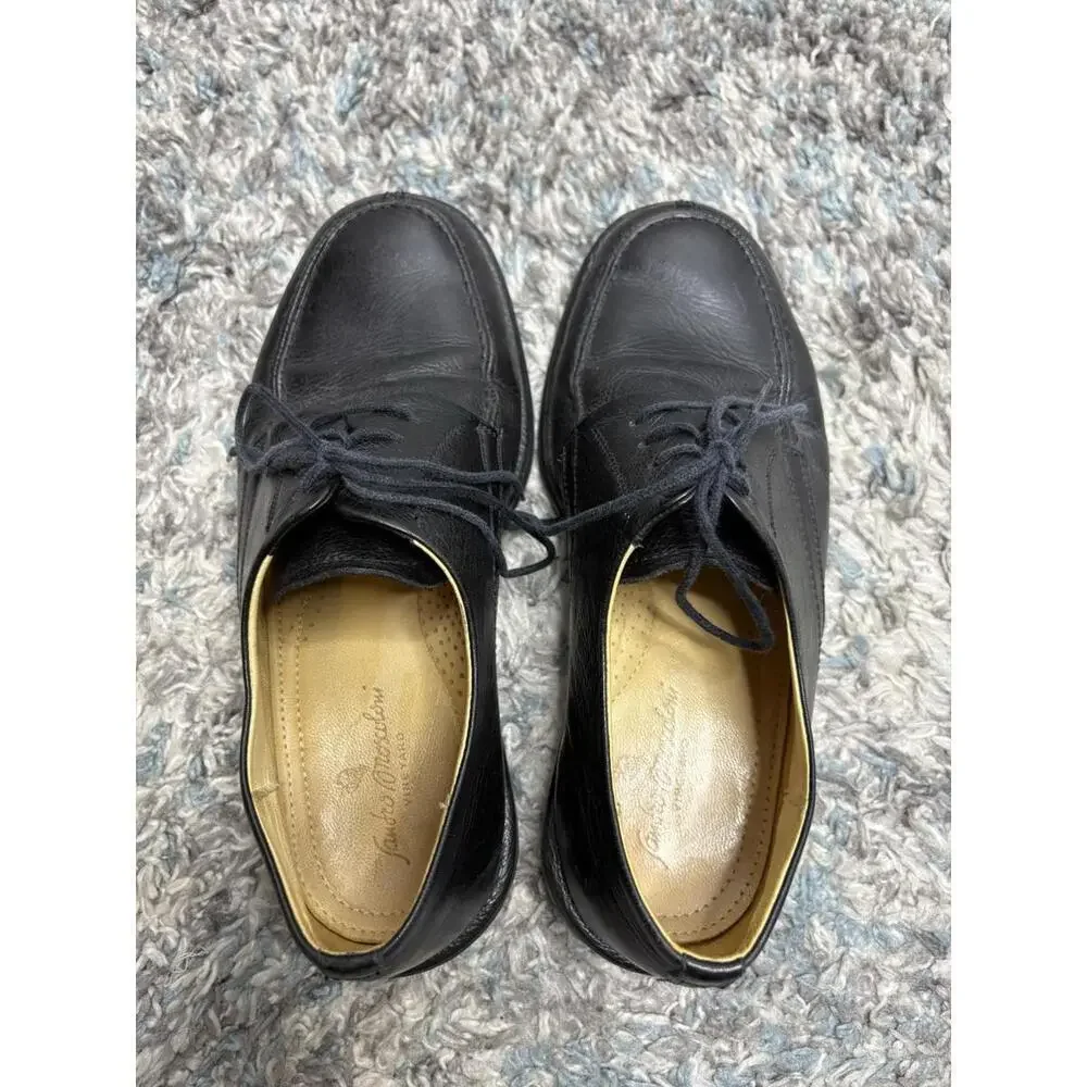 Sandro Moscoloni Shoes Mens 8.5 Vineyard Split Toe Leather Oxfords Lace Up